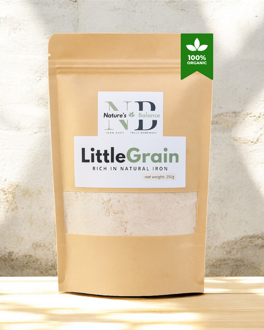 LittleGrain – Iron-Rich Baby Cereal (6+ Months) Gentle on tummy | Naturally sweet | No added sugar