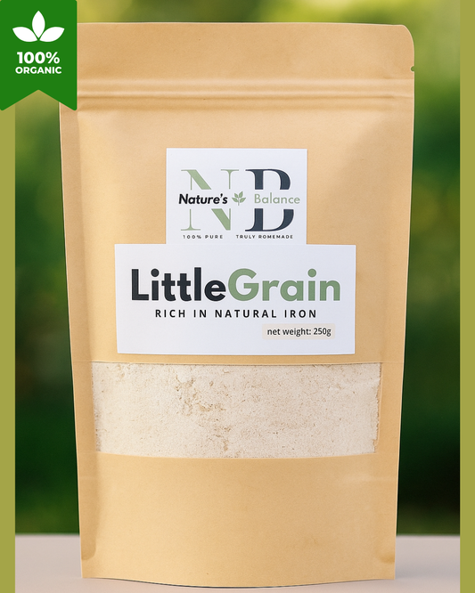 LittleGrain – Iron-Rich Baby Cereal (6+ Months)
