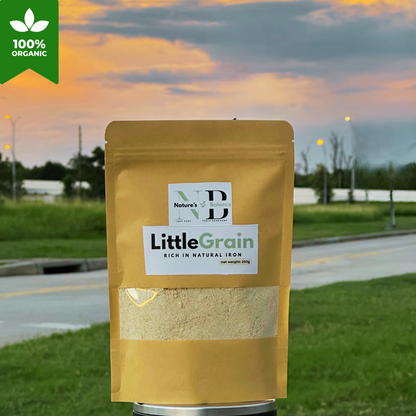 LittleGrain – Iron-Rich Baby Cereal (6+ Months)