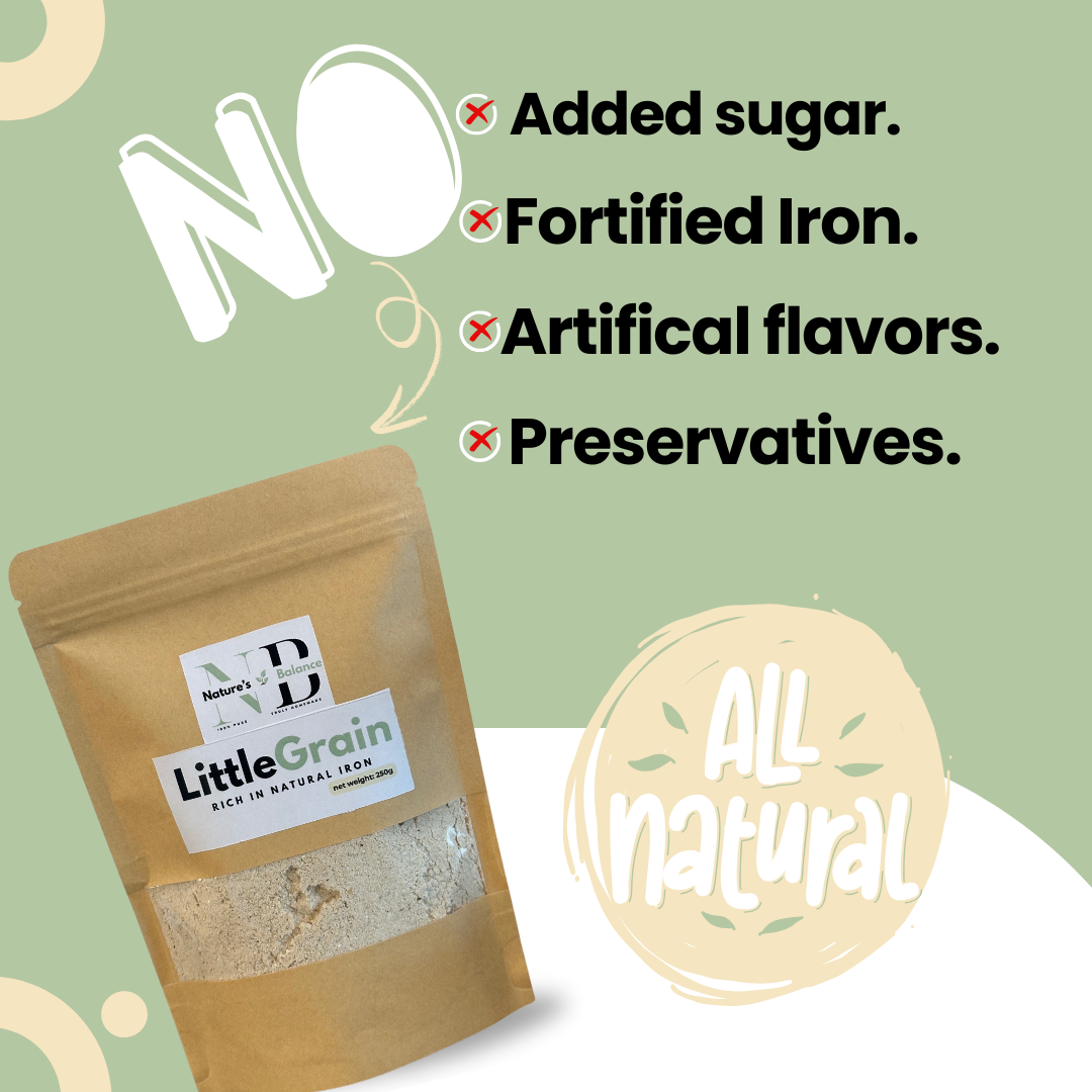 LittleGrain – Iron-Rich Baby Cereal (6+ Months)