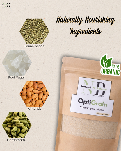 OptiGrain - Natural Eye Support Mix( For kids & Adults)