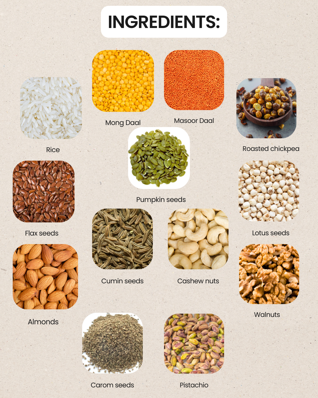 SavoryGrain - Iron and Protein Rich Savory Cereal for Babies(6+ Months)