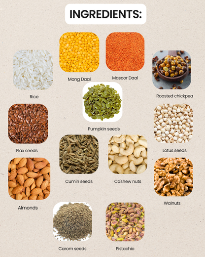 SavoryGrain - Iron and Protein Rich Savory Cereal for Babies(6+ Months)