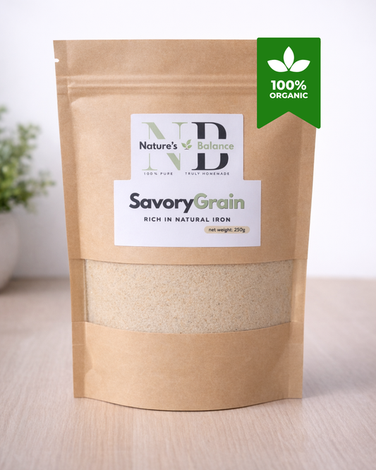 SavoryGrain - Iron and Protein Rich Savory Cereal for Babies(6+ Months)